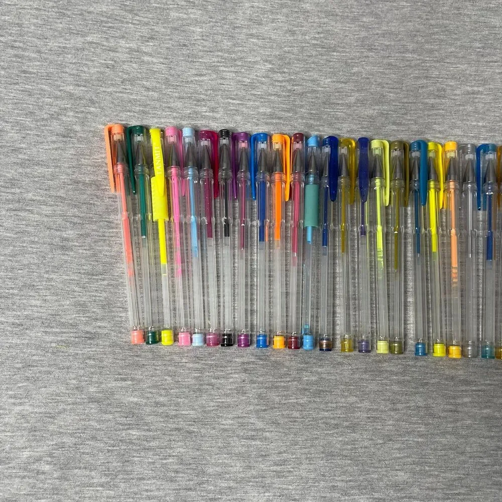 Tanmit Multi-Colored Glitter Gel Pens 28 PCS. Set